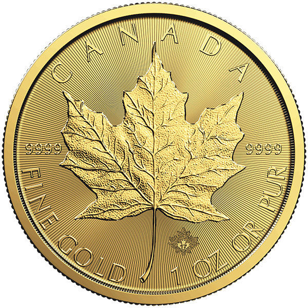 2017 1 OZ GOLD CANADIAN MAPLE LEAF