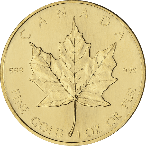 1 oz Canada Platinum Maple Leaf for Sale